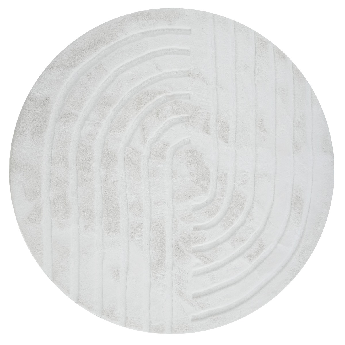 Rabbit Soho Offwhite Rund 240 cm Pälsmatta
