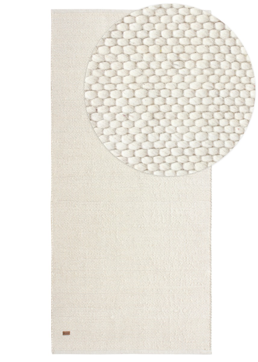 Elsa Offwhite 75x230 cm Ullmatta