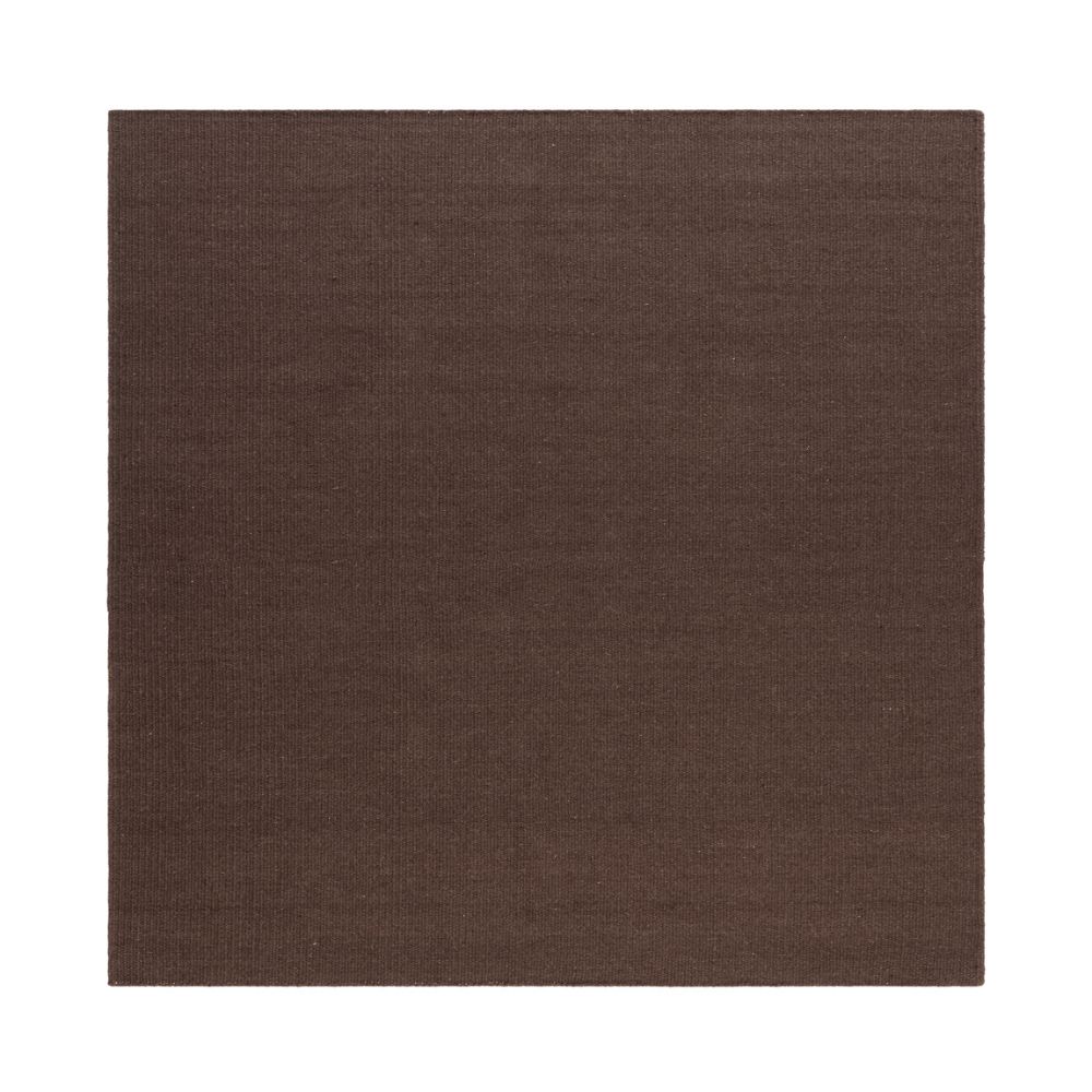 Arbo Choklad Kvadrat 250 cm Ullmatta