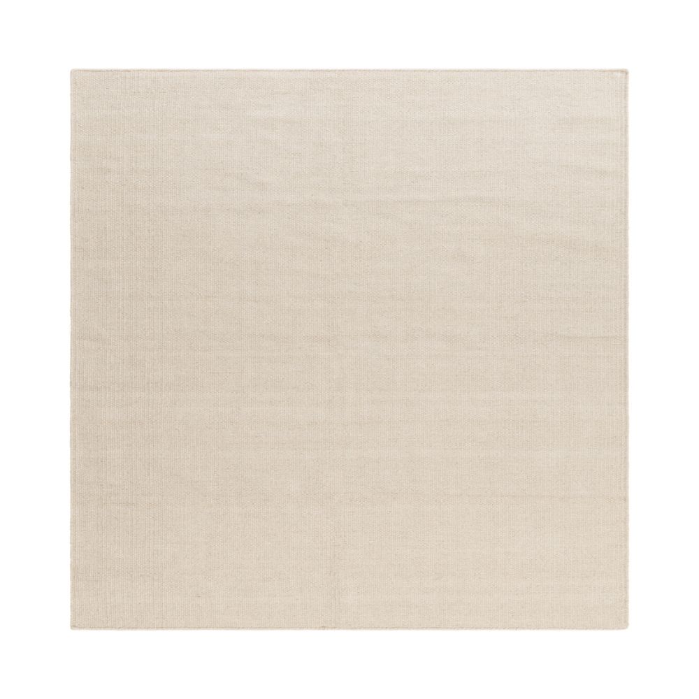 Arbo Greige Kvadrat 300 cm Ullmatta