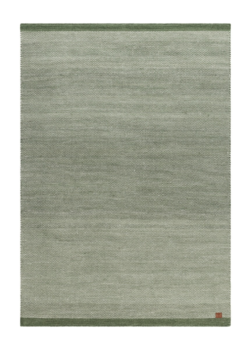 Ljusdal Smaragdgrön 240x340 cm Ullmatta