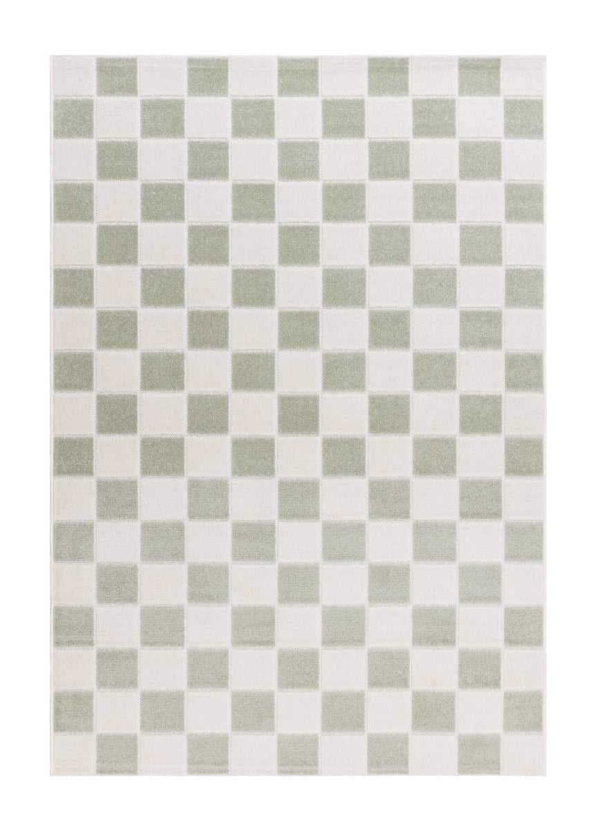 Santos Karo Grön 160x230 cm Inom- och Utomhusmatta
