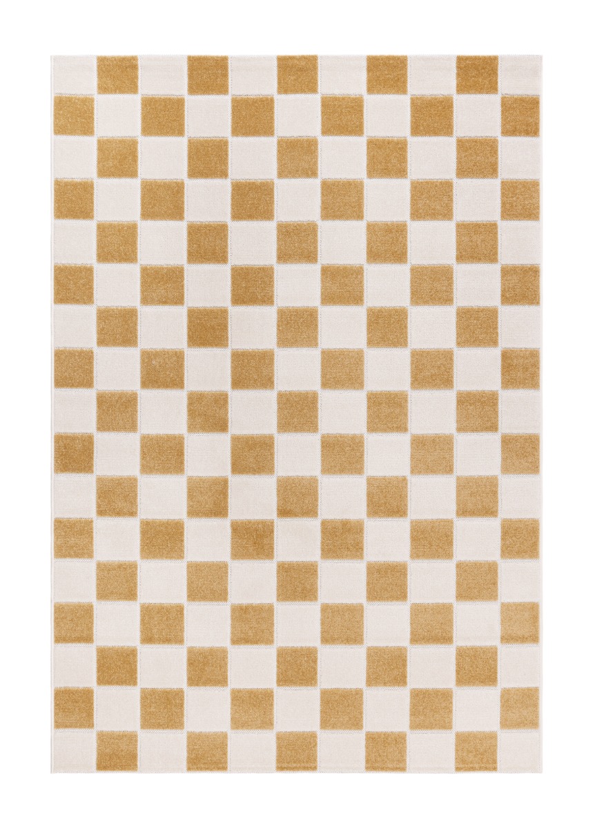 Santos Karo Gul 160x230 cm Inom- och Utomhusmatta