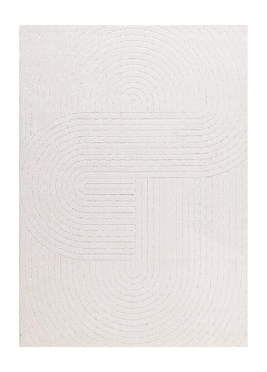 Santos Vorm Creme 160x230 cm Inom- och Utomhusmatta
