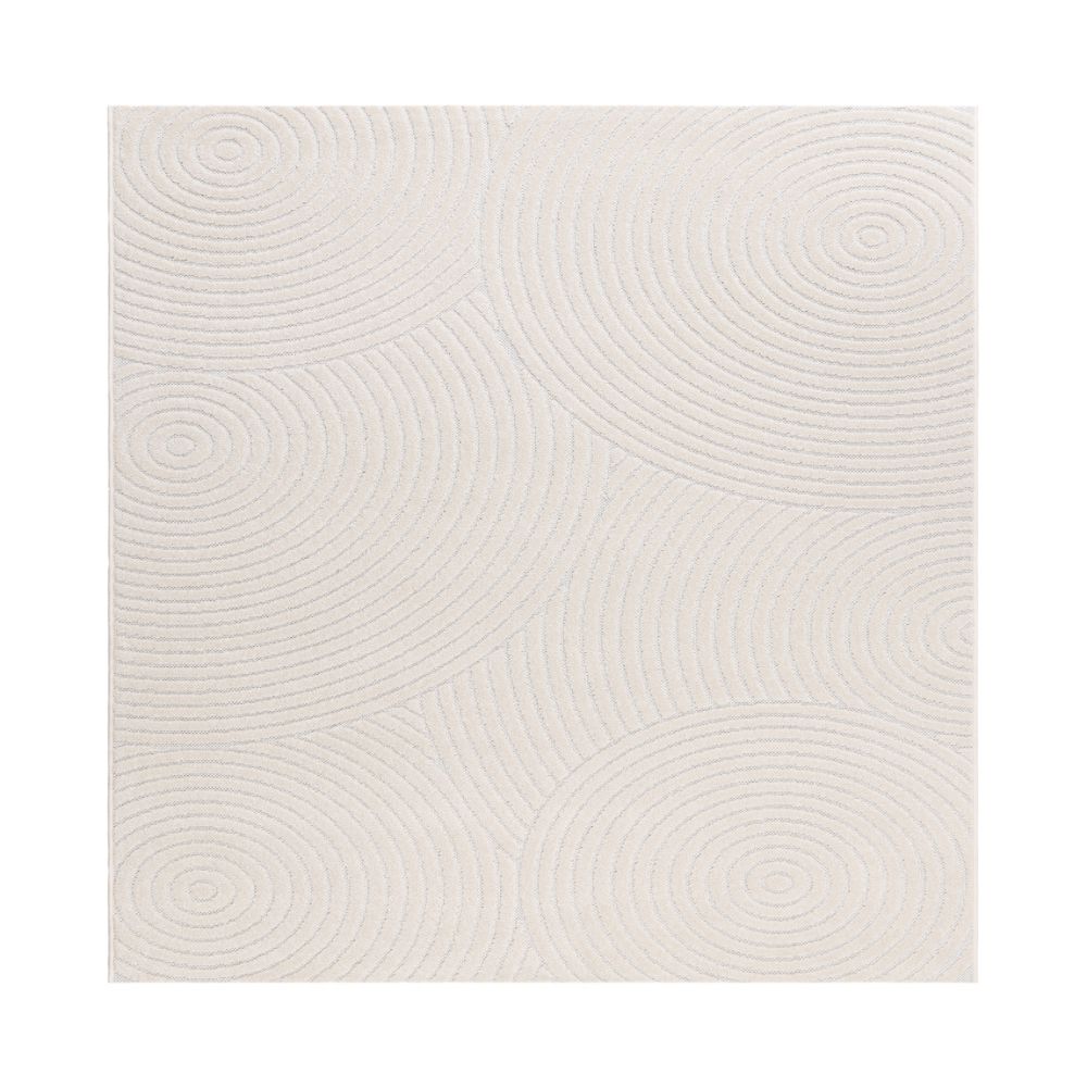Santos Moda Creme Kvadrat 280 cm Inom- och Utomhusmatta