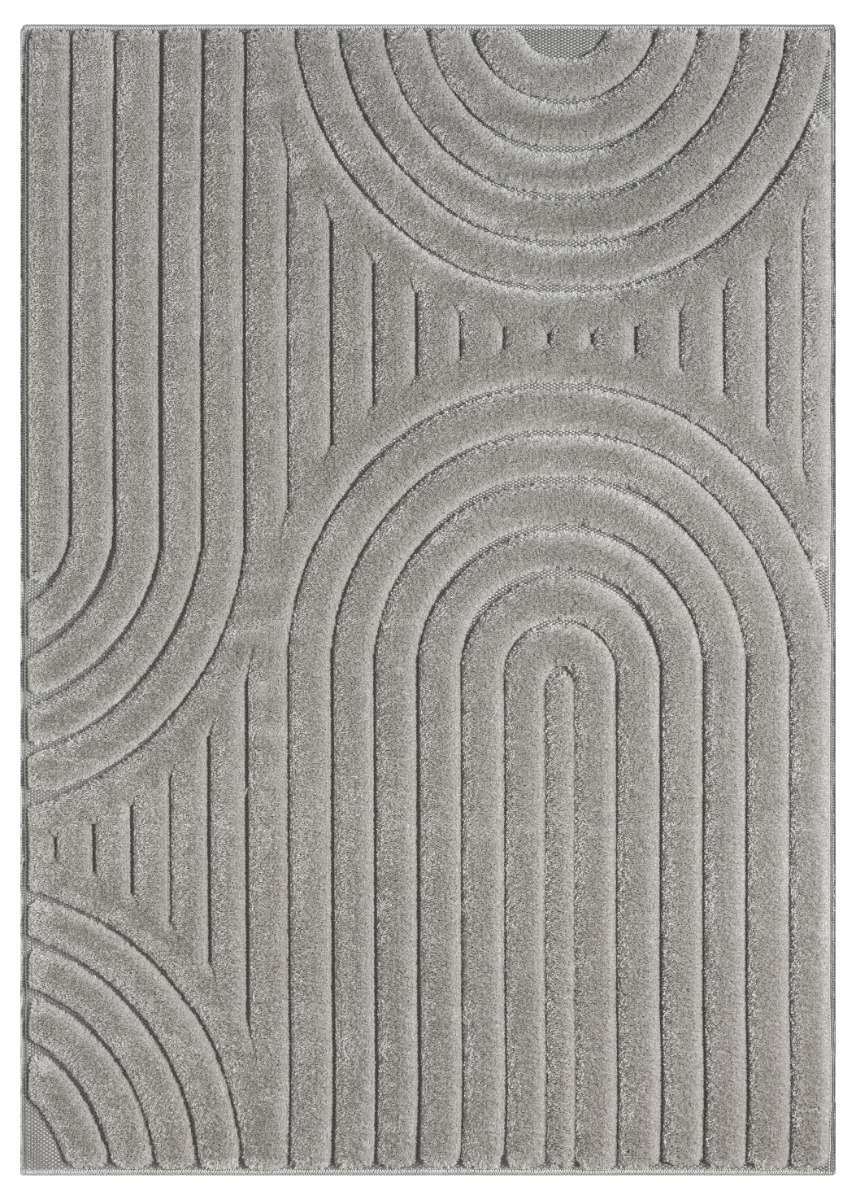 Steam Heat Grå 160x220 cm Ryamatta