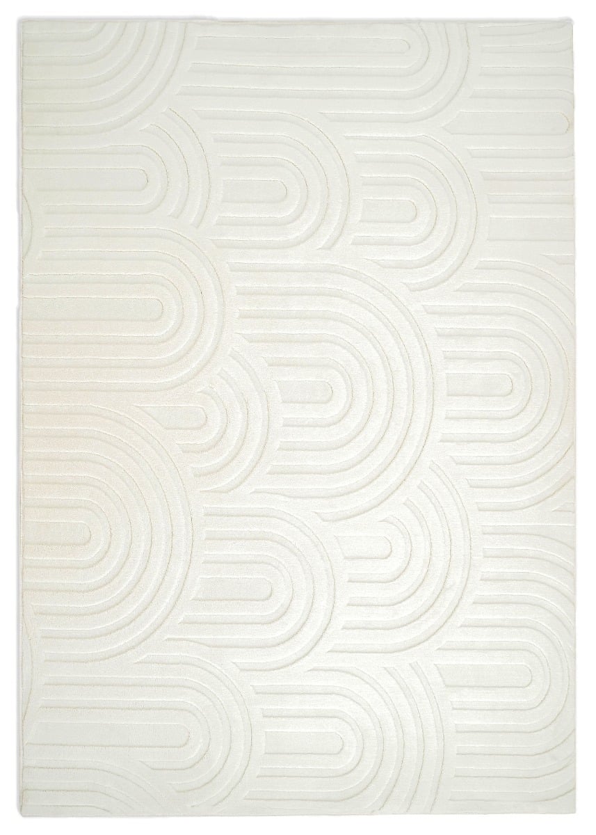 Fuzzy Soma Offwhite 140x200 cm Tvättbar Mjuk Ryamatta