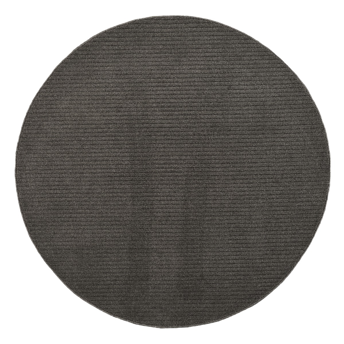 Selina Antracit Rund 240 cm Ryamatta