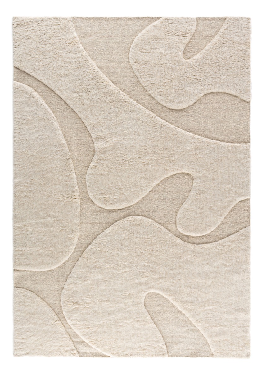 Koma Beige 200x290 cm Ullmatta