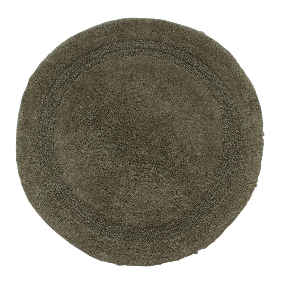 Noah Foam Grön Rund 60 cm Badrumsmatta