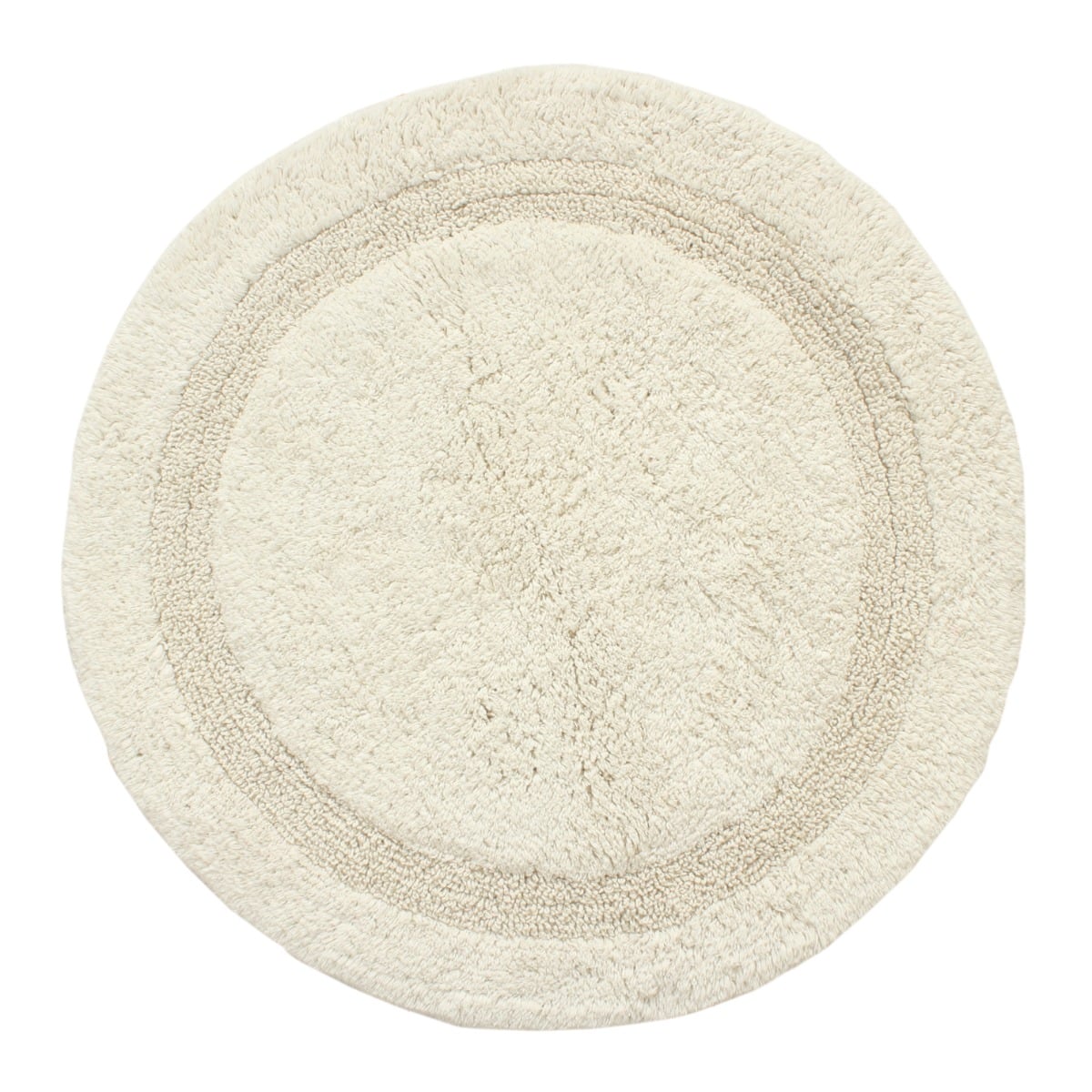 Noah Foam Vit Rund 60 cm Badrumsmatta