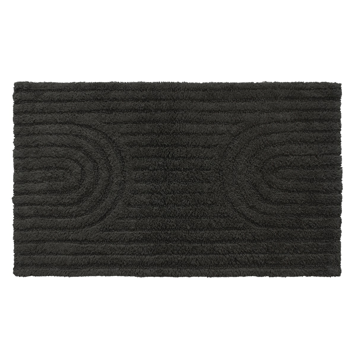 Noah Crush Svart 60x100 cm Badrumsmatta