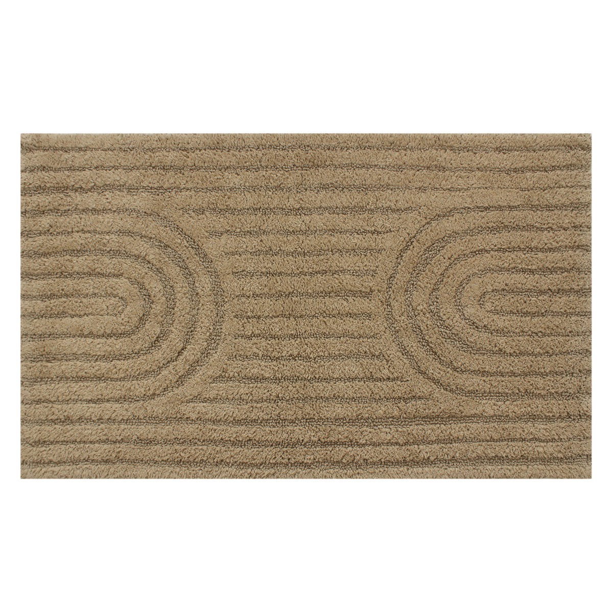 Noah Crush Taupe 60x100 cm Badrumsmatta