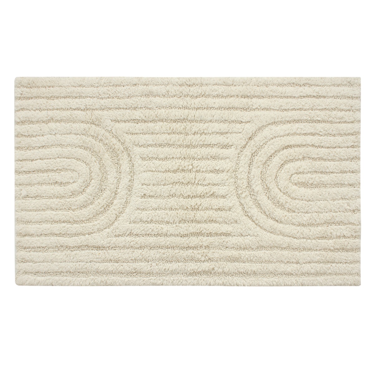 Noah Crush Vit 50x60 cm Badrumsmatta