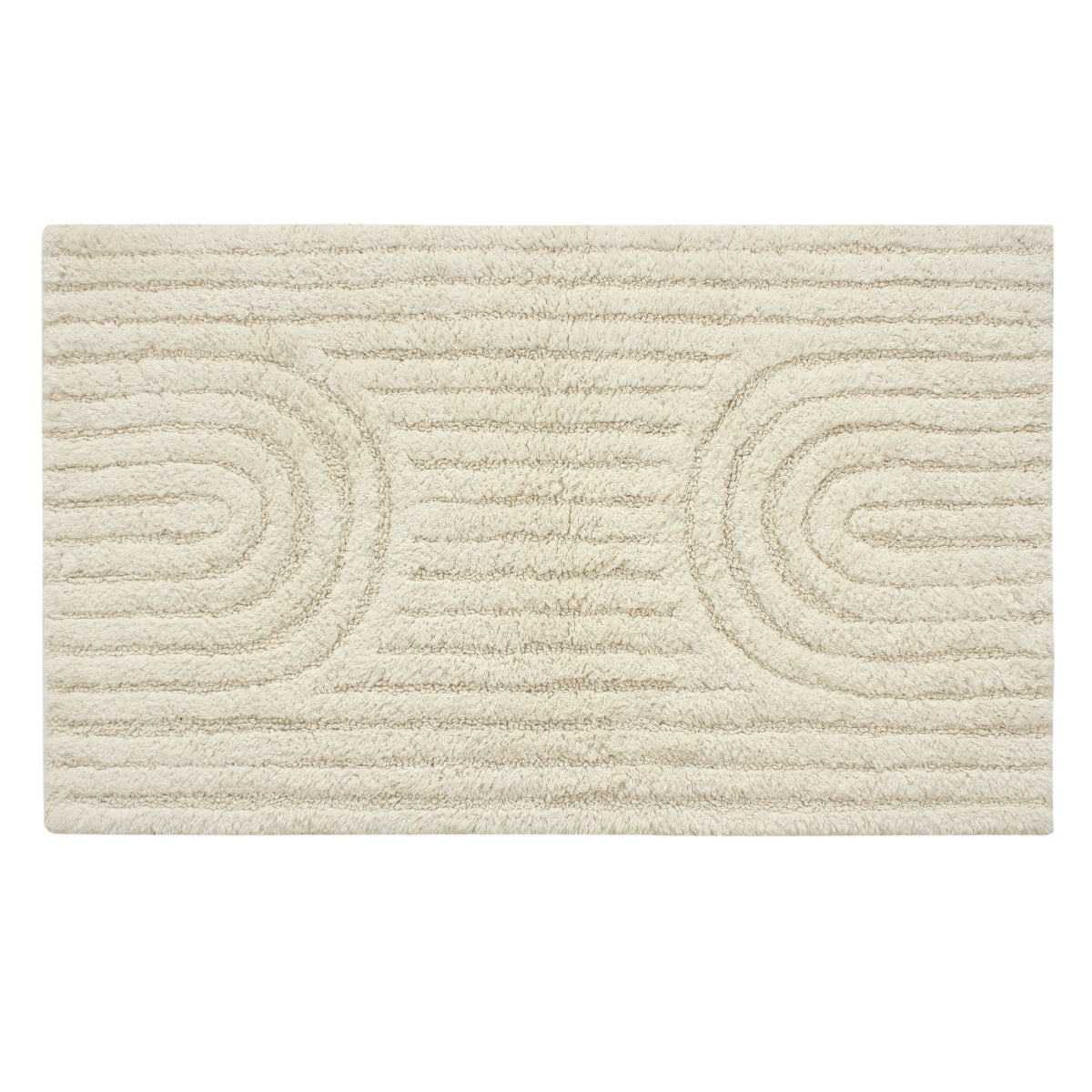 Noah Crush Vit 60x100 cm Badrumsmatta