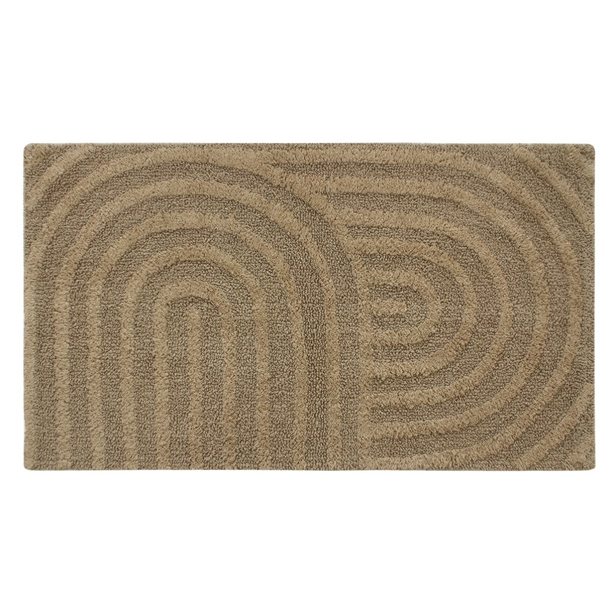 Noah Rake Taupe 50x60 cm Badrumsmatta