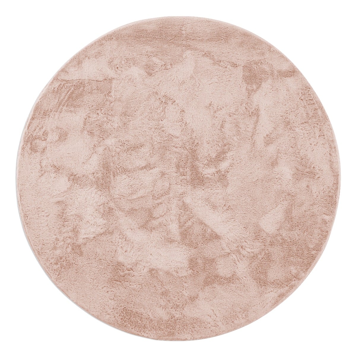 Rabbit Eco Rosa Rund 160 cm Pälsmatta