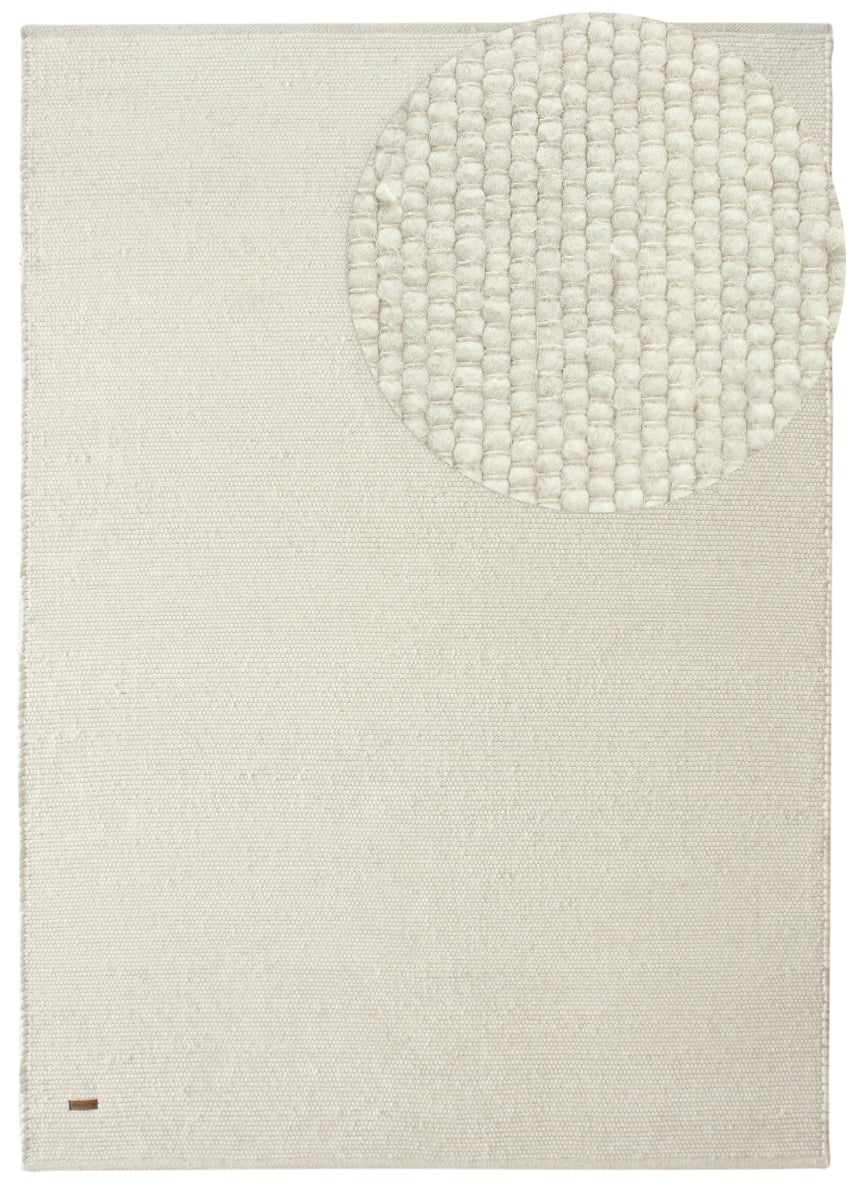 Heimdal Offwhite 160x230 cm Ullmatta