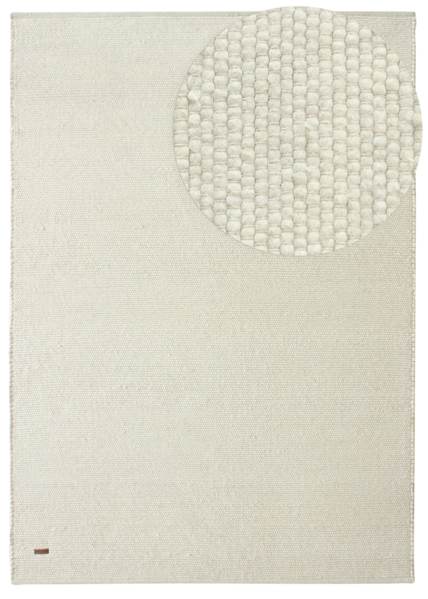 Heimdal Offwhite 240x340 cm Ullmatta