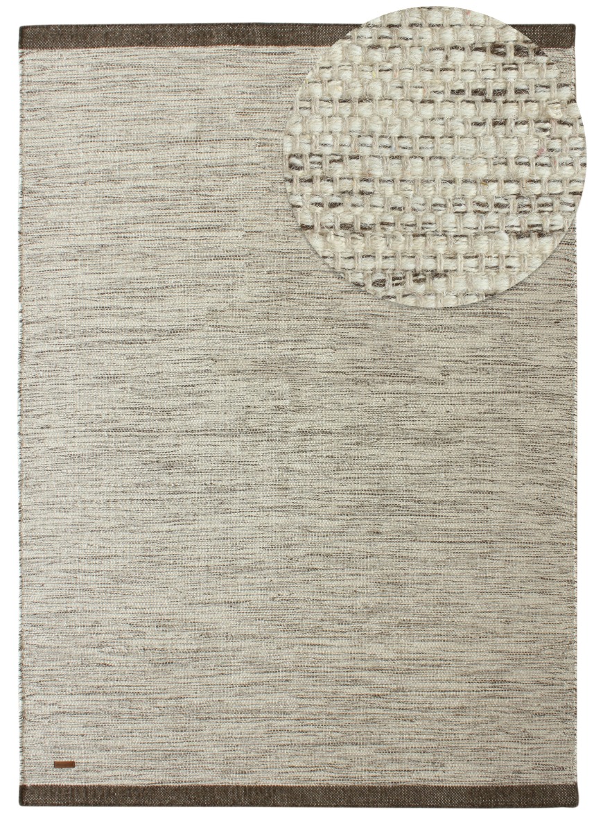 Norrsken Taupe 200x290 cm Ullmatta