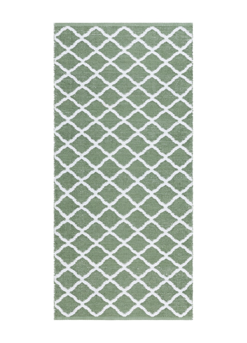 Mimmi Dalli Grön 70x200 cm Plastmatta