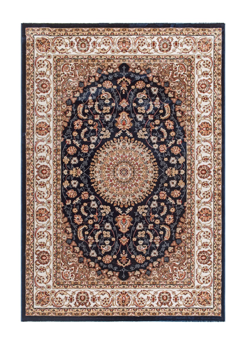 Doha Oma Blå 240x340 cm Wiltonmatta