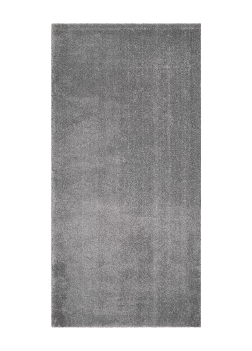 Clario Grå 80x180 cm Tvättbar Ryamatta