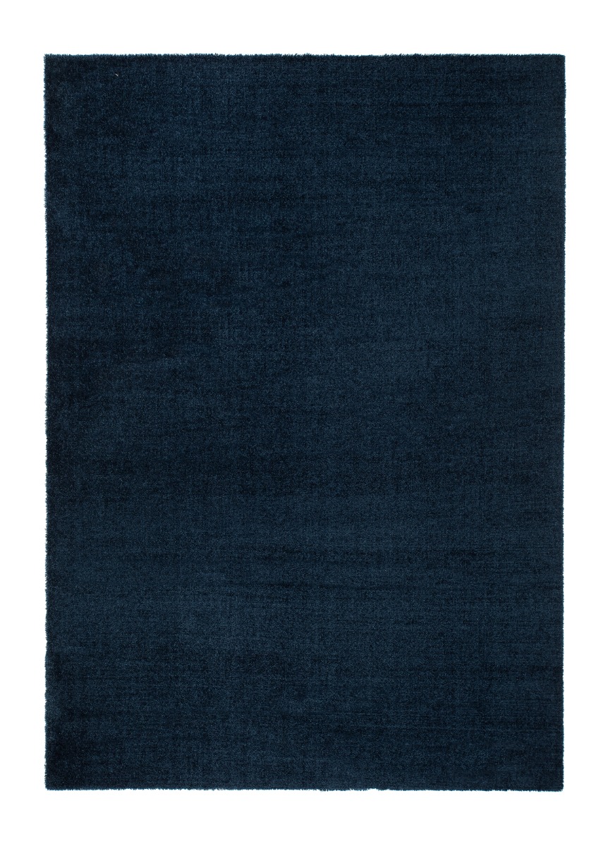 Benny Blå 160x230 cm Tvättbar Ryamatta