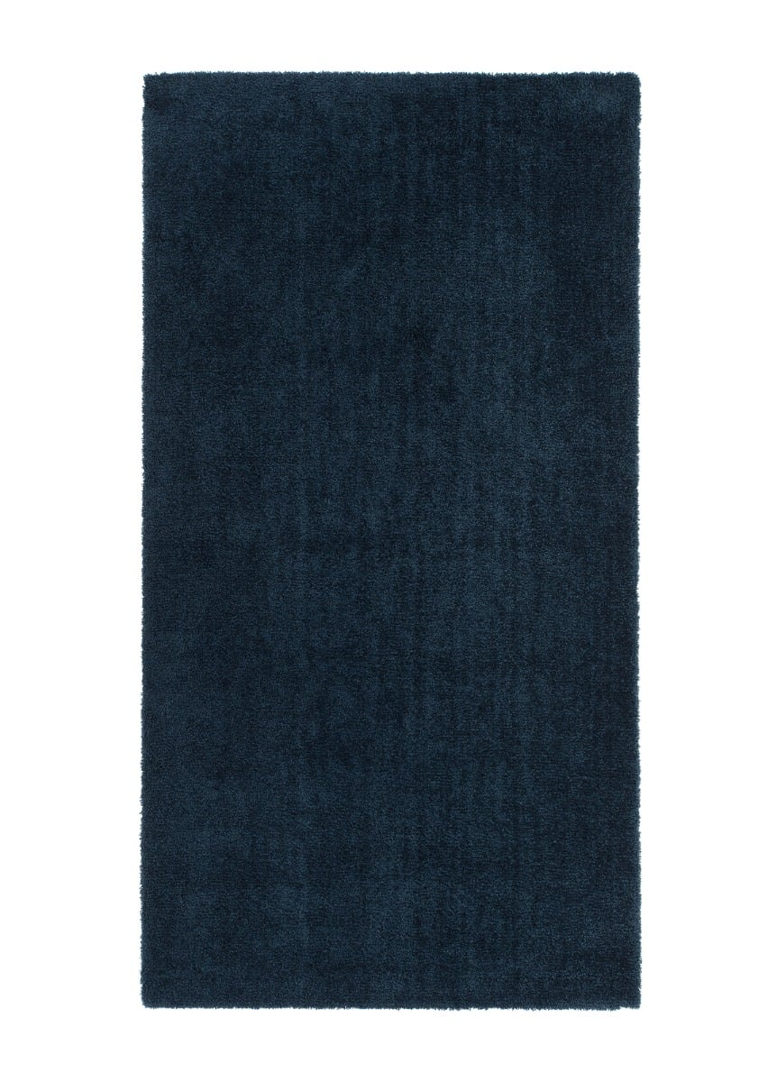 Benny Blå 80x180 cm Tvättbar Ryamatta