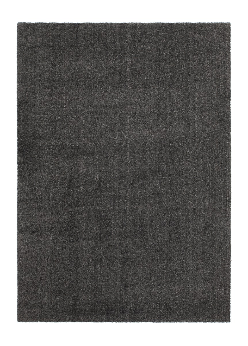 Benny Grafit 240x340 cm Tvättbar Ryamatta