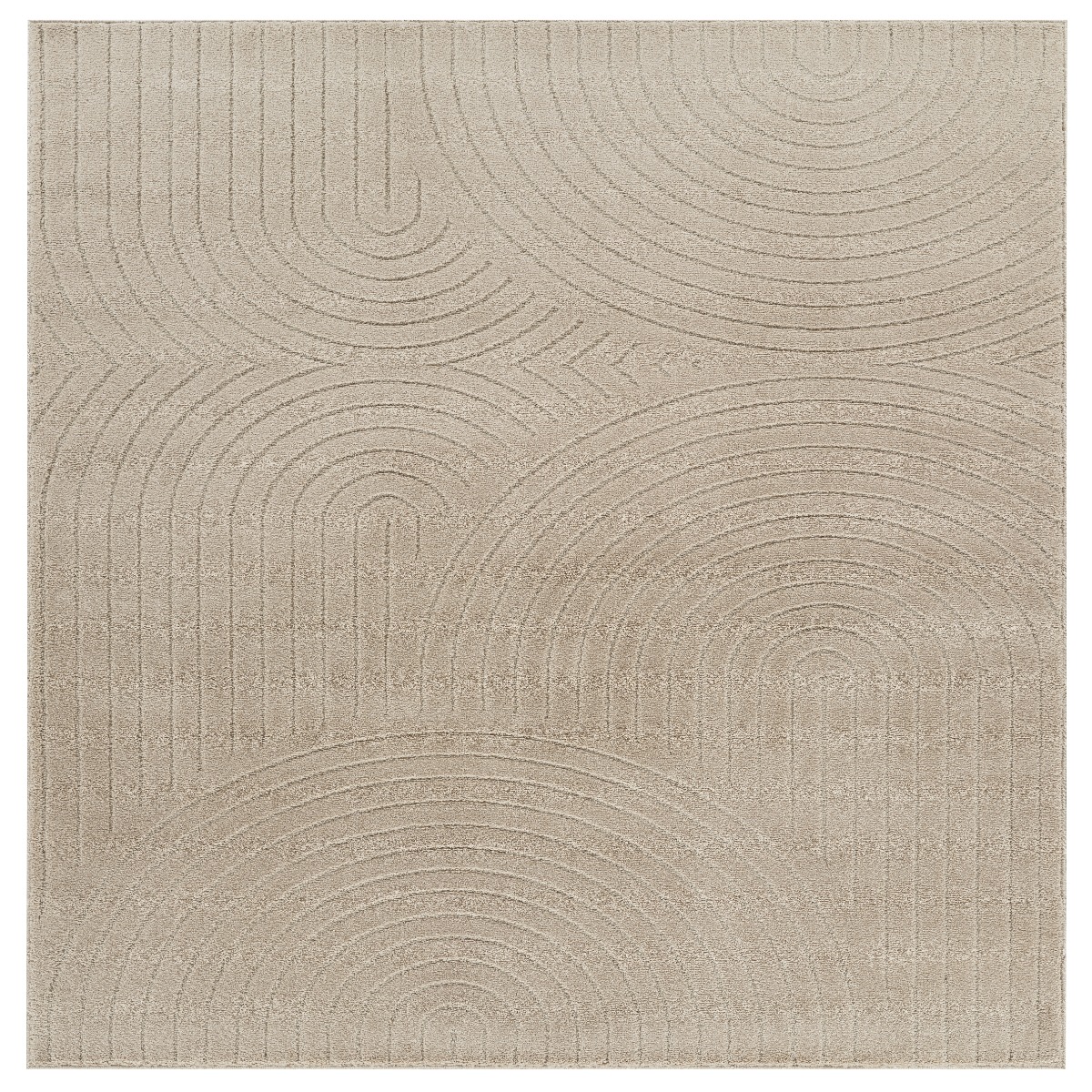 Zara Bene Beige Kvadrat 300 cm Wiltonmatta