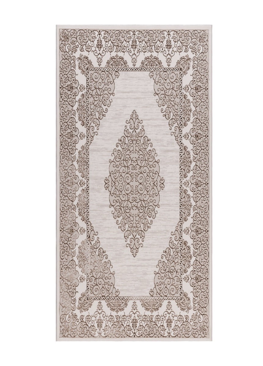 Hail Oma Creme/Koppar 80x250 cm Modern matta