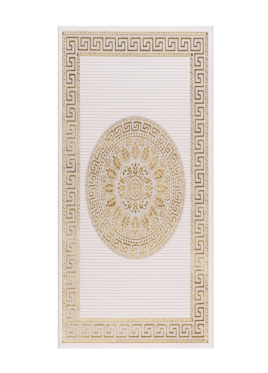 Hail Adorn Creme/Guld 80x150 cm Modern matta
