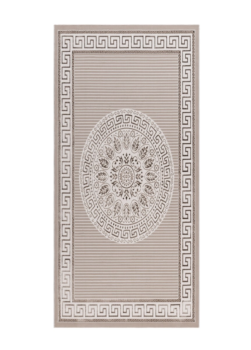 Hail Adorn Taupe/Koppar 80x250 cm Modern matta