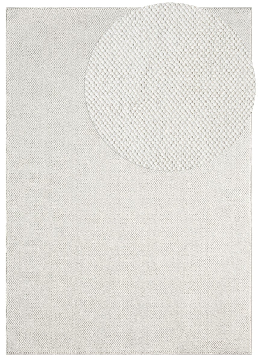Nordic Offwhite 280x380 cm Ullmatta-look