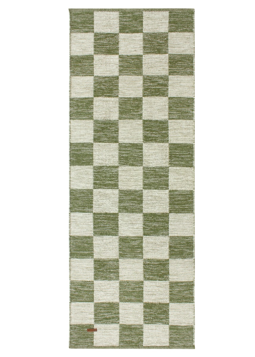 Webster Grön 75x230 cm Ullmatta