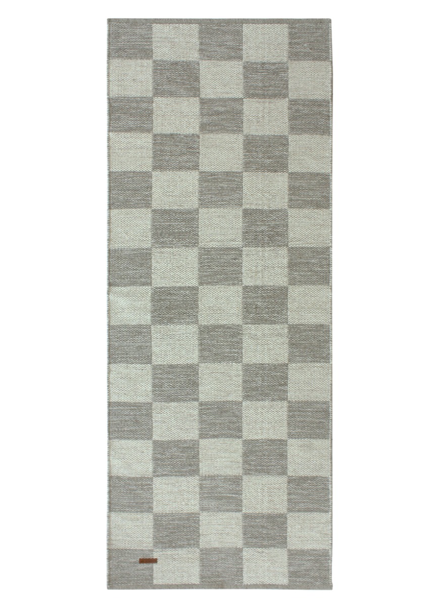 Webster Grå 75x230 cm Ullmatta