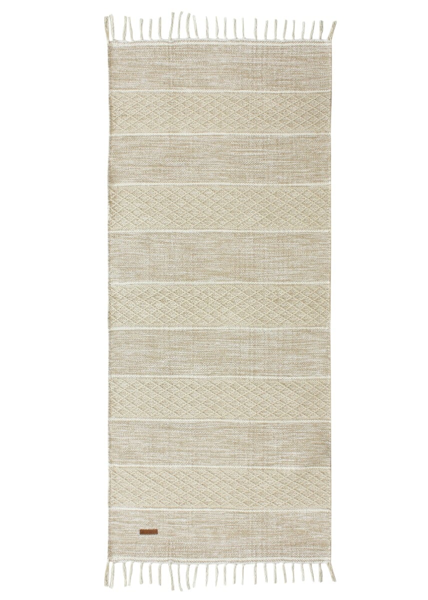 Loke Beige 75x250 cm Trasmatta