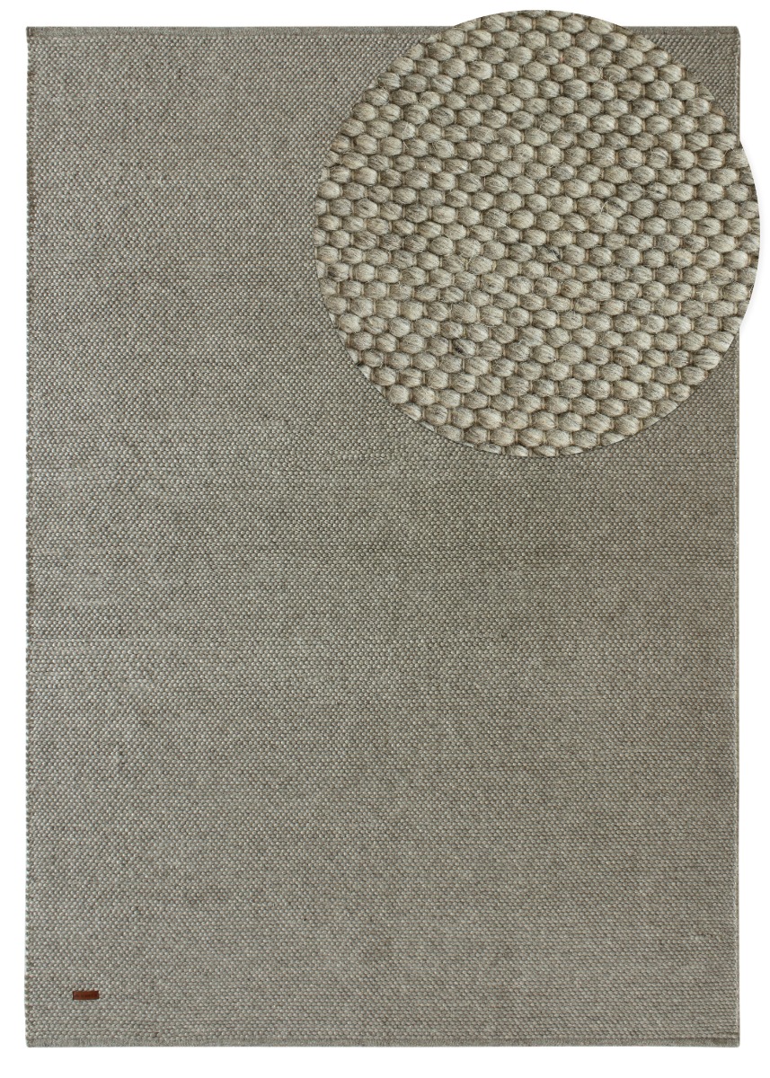 Elsa Grå 160x230 cm Ullmatta